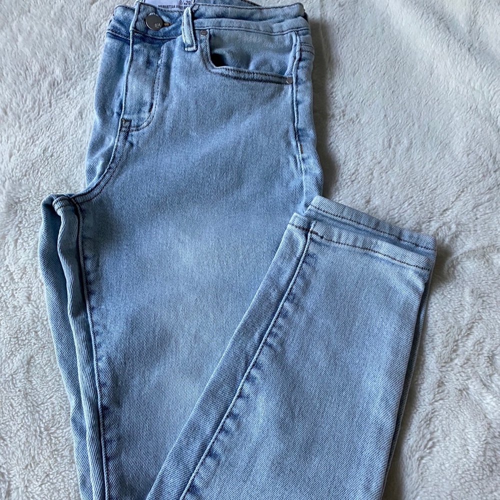 RSQ light wash high-rise jeans size 9
